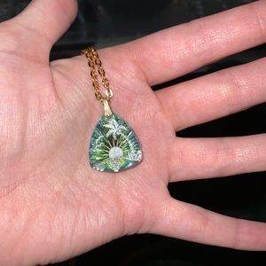 Gorgeous Carved Beach Necklace